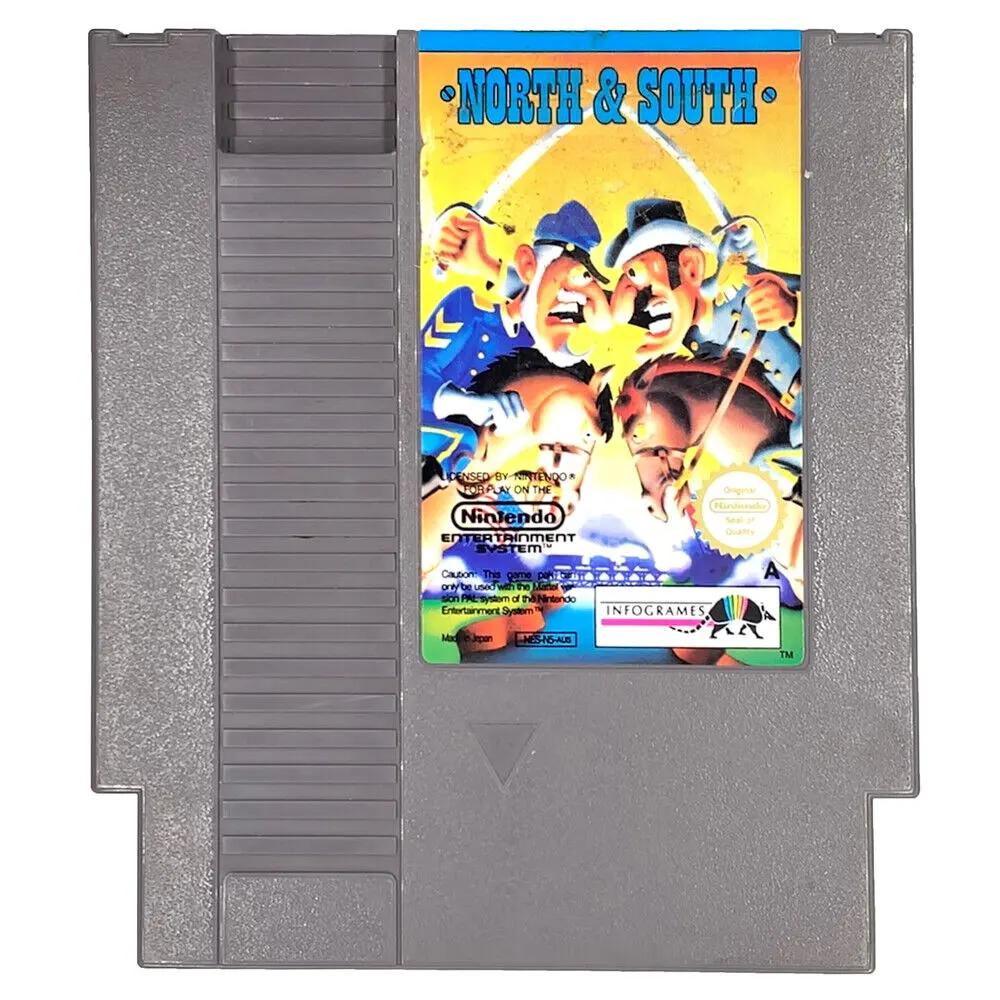 Game | Nintendo NES | North And South Physical Video Games Game Nintendo