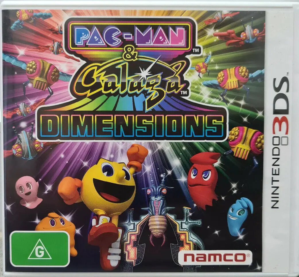 Game | Nintendo 3DS | Pac-Man & Galaga Dimensions Physical Video Games Game Nintendo