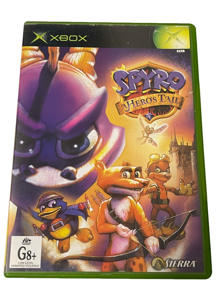 Game | Xbox | Spyro: A Hero's Tail Physical Video Games Game Microsoft