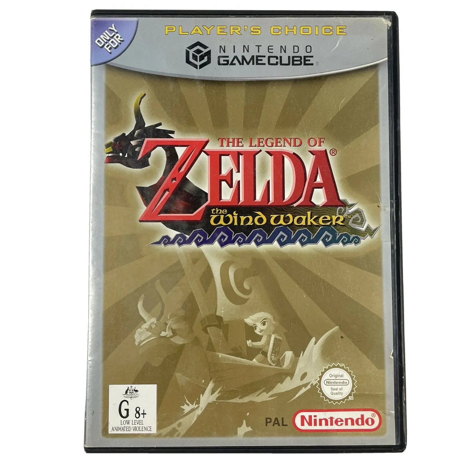 Game | Nintendo GameCube | Zelda Wind Waker (Player's Choice) Physical Video Games Game Nintendo