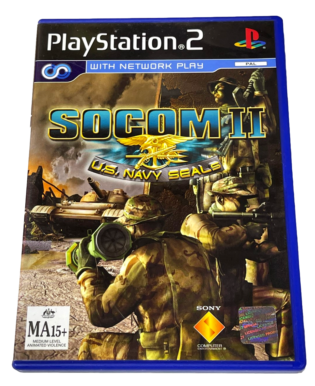 Game | Sony PlayStation PS2 | SOCOM II US Navy Seals Physical Video Games Game Sony