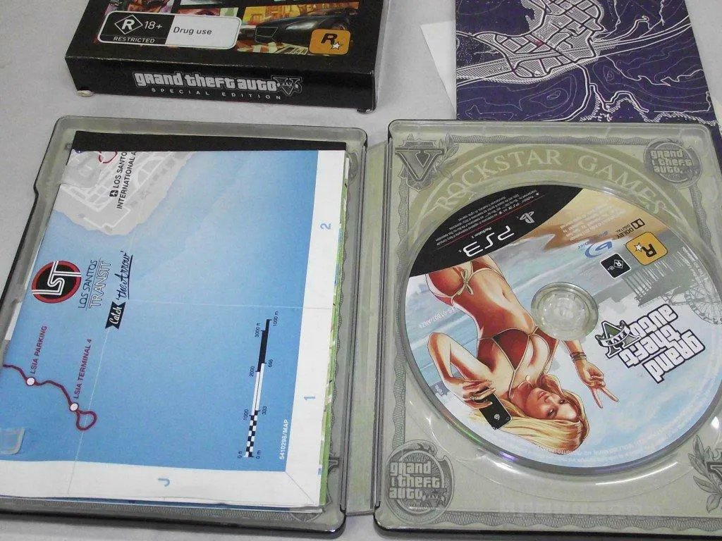 Game | Sony PlayStation PS3 | Grand Theft Auto V (Special Edition) Physical Video Games Game Sony