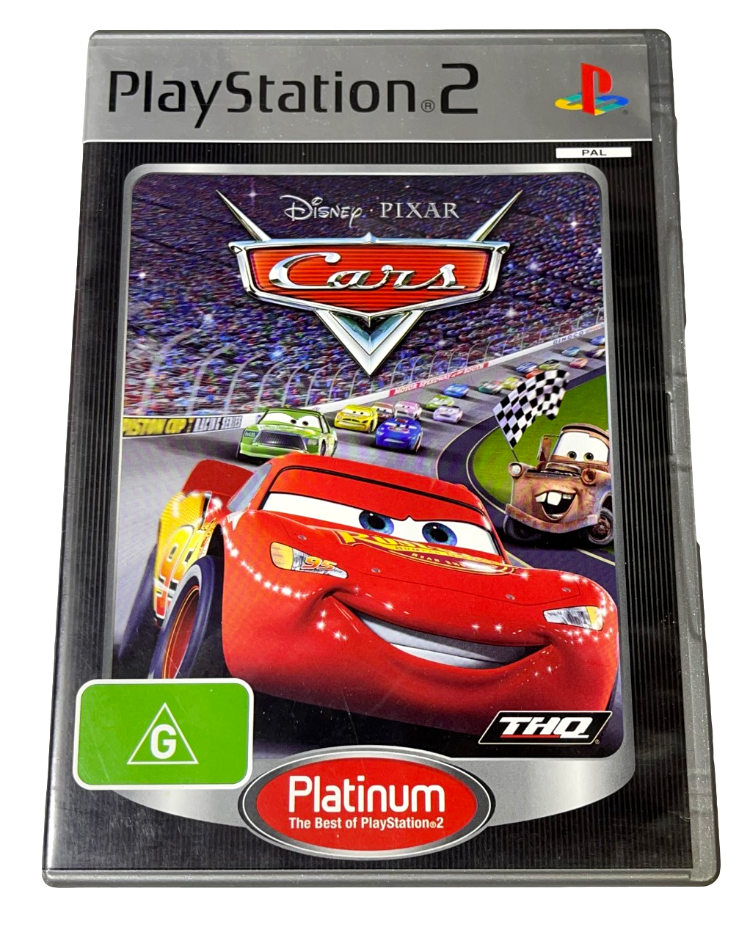Game | Sony PlayStation PS2 | Disney's Cars (Platinum)