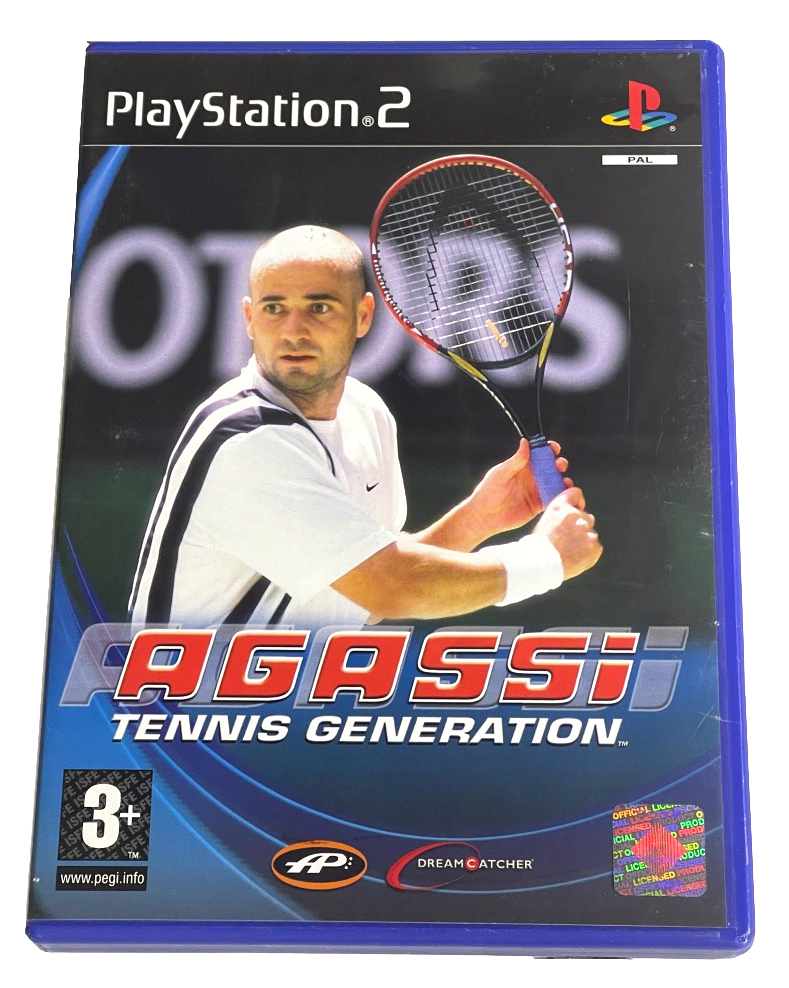 Game | Sony PlayStation PS2 | Agassi Tennis Generation Physical Video Games Game Sony