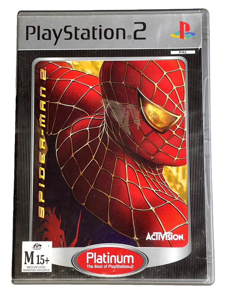 Game | Sony PlayStation PS2 | Spiderman 2 (Platinum) Physical Video Games Game Sony