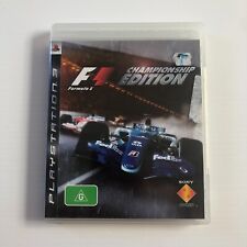 Game | Sony PlayStation PS3 | Formula One Championship Edition