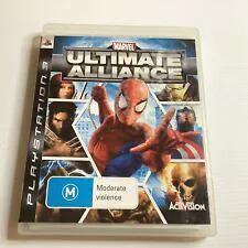 Game | Sony PlayStation PS3 | Marvel Ultimate Alliance Physical Video Games Game Sony
