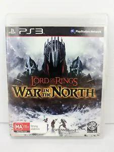 Game | Sony PlayStation PS3 | Lord Of The Rings: War In The North Physical Video Games Game Sony