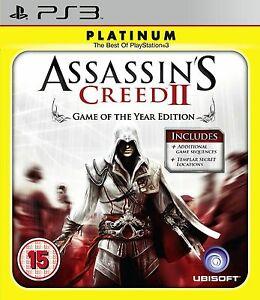 Game | Sony PlayStation PS3 | Assassin's Creed II (Platinum)