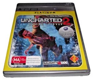 Game | Sony PlayStation PS3 | Uncharted 2: Among Thieves (Platinum) Physical Video Games Game Sony