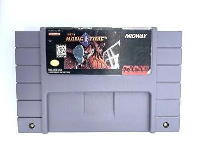 Game | Super Nintendo SNES | NBA Hang Time Physical Video Games Game Nintendo