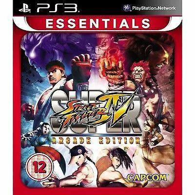 Game | Sony PlayStation PS3 | Super Street Fighter IV: Arcade Edition (Essentials) Physical Video Games Game Sony