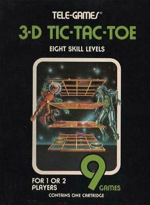 Game | Atari 2600 | 3D Tic-Tac-Toe (Tele Games)