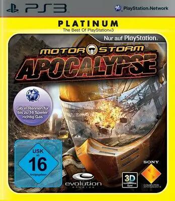 Game | Sony PlayStation PS3 | MotorStorm: Apocalypse (Platinum) Physical Video Games Game Sony