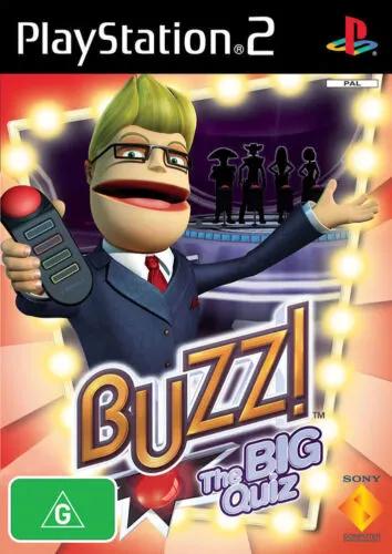 Game | Sony PlayStation PS2 | Buzz The Big Quiz Physical Video Games Game Sony