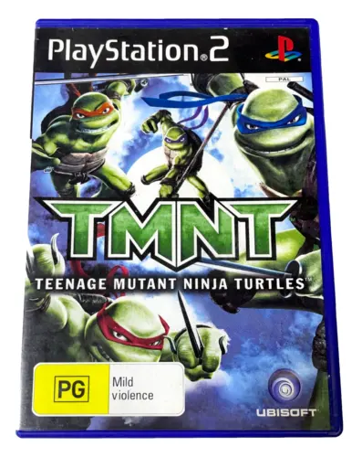 Game | Sony PlayStation PS2 | Teenage Mutant Ninja Turtles Physical Video Games Game Sony