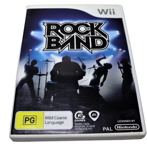 Game | Nintendo Wii | Rock Band Physical Video Games Game Nintendo