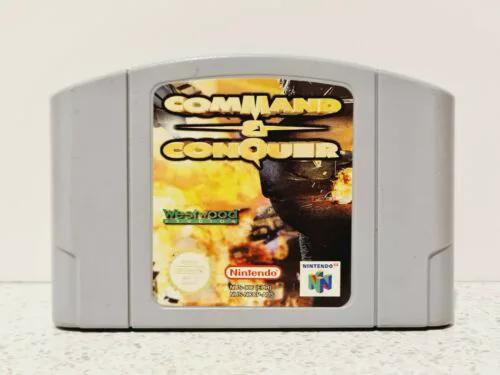 Game | Nintendo N64 | N64 Command And Conquer Physical Video Games Game Nintendo