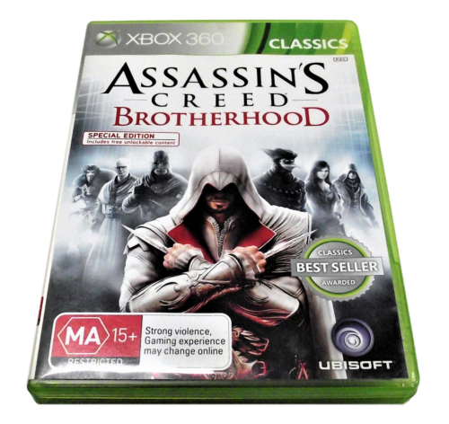Game | Xbox 360 | Assassin's Creed: Brotherhood (Classics) Physical Video Games Game Microsoft
