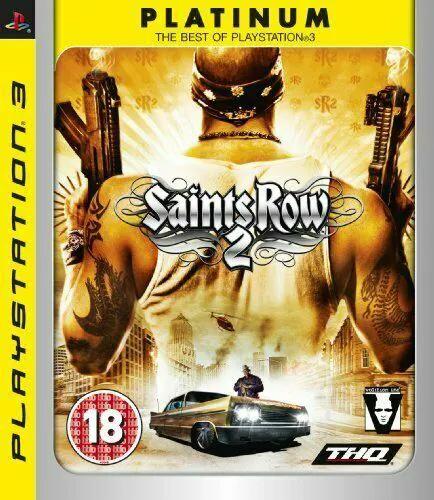 Game | Sony PlayStation PS3 | Saints Row 2 (Platinum) Physical Video Games Game Sony