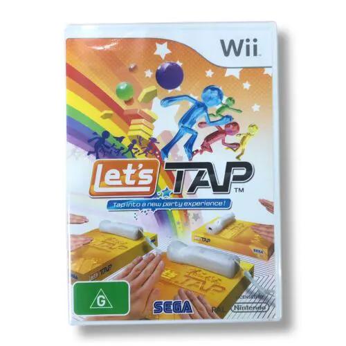 Game | Nintendo Wii | Let's Tap Physical Video Games Game Nintendo