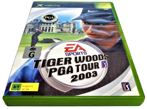 Game | Xbox | Tiger Woods PGA Tour 2003 Physical Video Games Game Microsoft