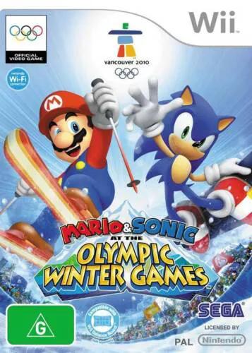 Game | Nintendo Wii | Mario & Sonic At The Winter Olympic Games Physical Video Games Game Nintendo