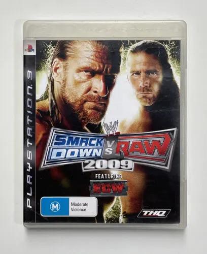 Game | Sony PlayStation PS3 | WWE Smackdown Vs. Raw 2009 Physical Video Games Game Sony