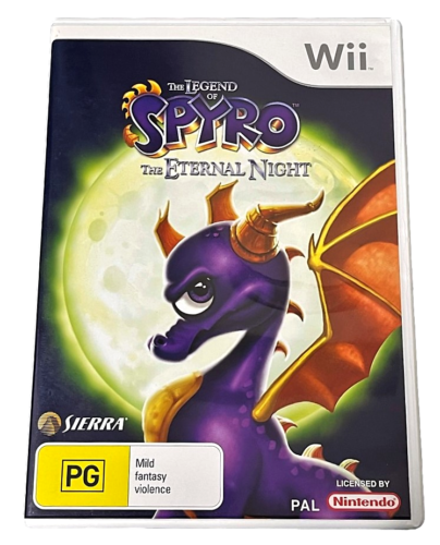 Game | Nintendo Wii | Legend Of Spyro The Eternal Night Physical Video Games Game Nintendo