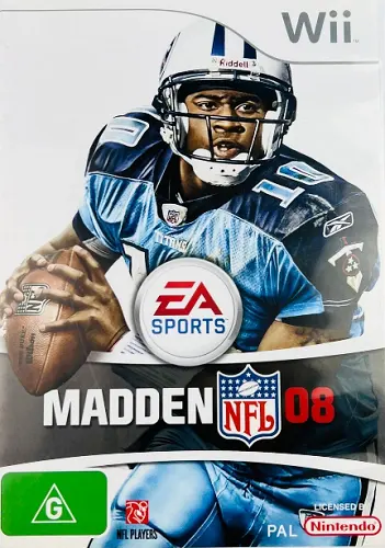 Game | Nintendo Wii | Madden NFL 08 Physical Video Games Game Nintendo