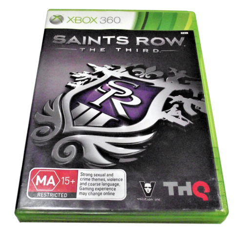 Game | Xbox 360 | Saints Row: The Third Physical Video Games Game Microsoft