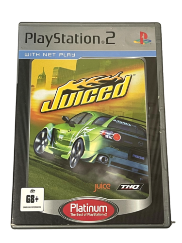 Game | Sony PlayStation PS2 | Juiced (Platinum) Physical Video Games Game Sony