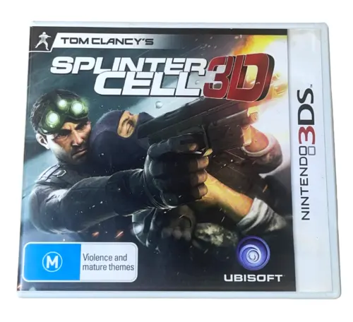 Game | Nintendo 3DS | Splinter Cell 3D Physical Video Games Game Nintendo