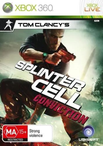 Game | Xbox 360 | Splinter Cell: Conviction Physical Video Games Game Microsoft