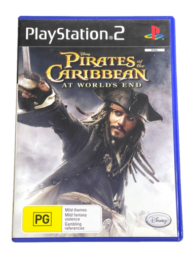 Game | Sony PlayStation PS2 | The Pirates Of The Caribbean: At World's End Physical Video Games Game Sony