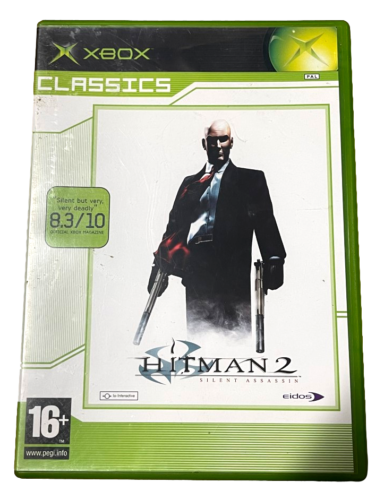 Game | Xbox | Hitman 2: Silent Assassin Physical Video Games Game Microsoft