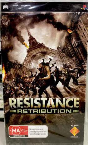 Game | Sony PSP | Resistance: Retribution Physical Video Games Game Sony