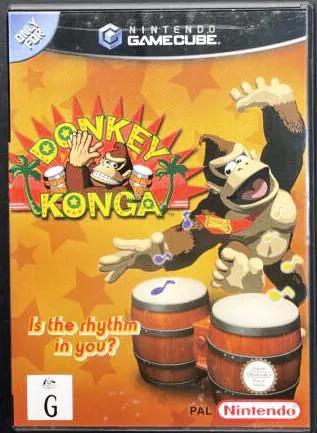 Game | Nintendo GameCube | Donkey Konga Physical Video Games Game Nintendo