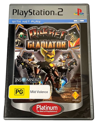 Game | Sony PlayStation PS2 | Ratchet: Gladiator (Platinum)