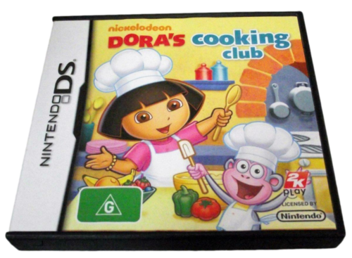Game | Nintendo DS | Dora The Explorer: Dora's Cooking Club Physical Video Games Game Nintendo