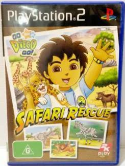 Game | Sony PlayStation PS2 | Go, Diego, Go: Safari Rescue Physical Video Games Game Sony