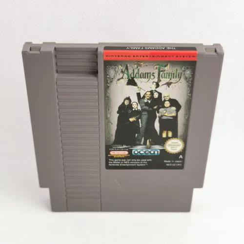 Game | Nintendo NES | The Addams Family Physical Video Games Game Nintendo