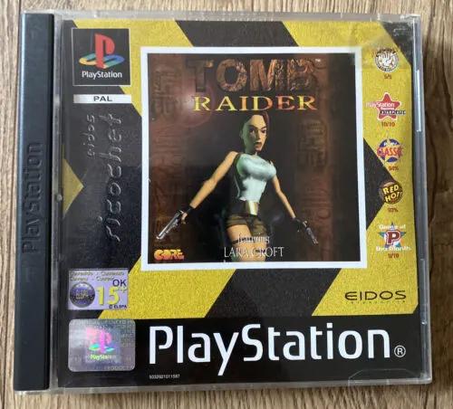 Game | Sony PlayStation PS1 | Tomb Raider Physical Video Games Game Sony