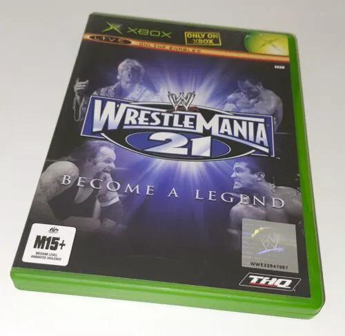 Game | Xbox | WWE WrestleMania 21 Physical Video Games Game Microsoft