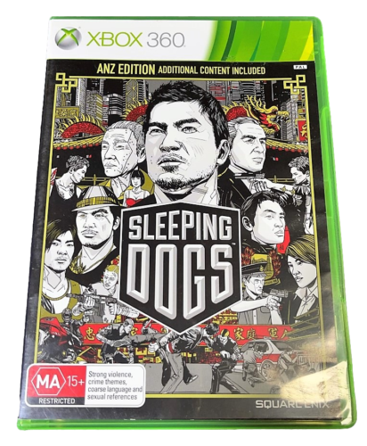 Game | Xbox 360 | Sleeping Dogs Physical Video Games Game Microsoft