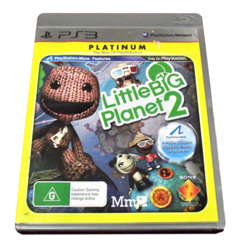 Game | Sony PlayStation PS3 | LittleBigPlanet 2 (Platinum) Physical Video Games Game Sony
