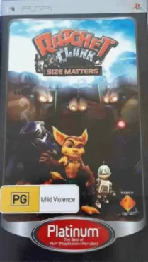Game | Sony PSP | Ratchet & Clank: Size Matters (Platinum) Physical Video Games Game Sony