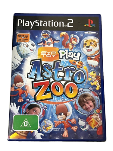 Game | Sony PlayStation PS2 | EyeToy: Play Astro Zoo Physical Video Games Game Sony
