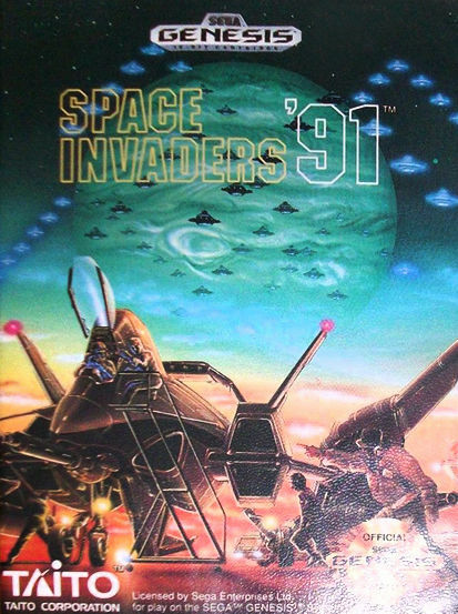 Game | Sega Mega Drive | Space Invaders '91