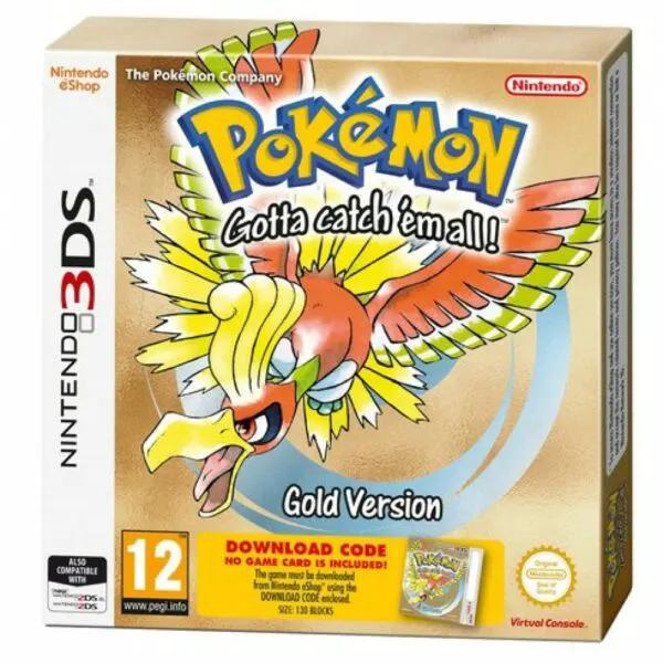 Game | Nintendo 3DS | Pokemon Gold Physical Video Games Game Nintendo